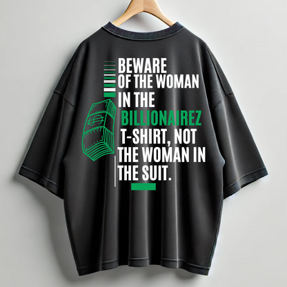 BillionaireZ “Power Play” Oversized Tshirt