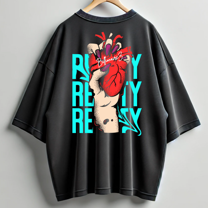 BillionaireZ “Trapped Heart – Pressure Built” Oversized Tee