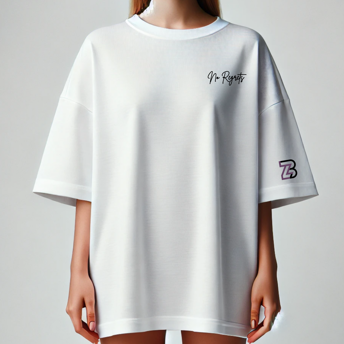BillionaireZ “White Tiger Energy” Oversized T-Shirt