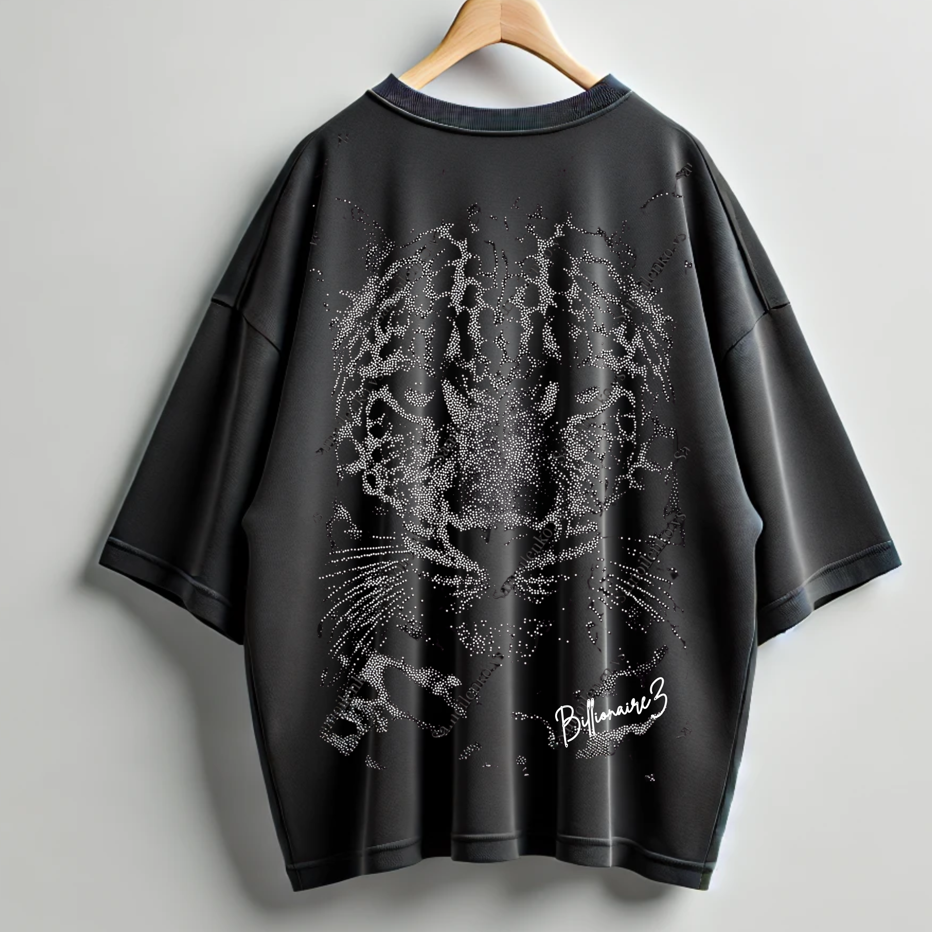 BillionaireZ “Shadow Stare” Oversized T-Shirt