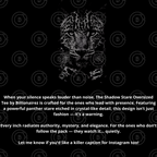 BillionaireZ “Shadow Stare” Oversized T-Shirt