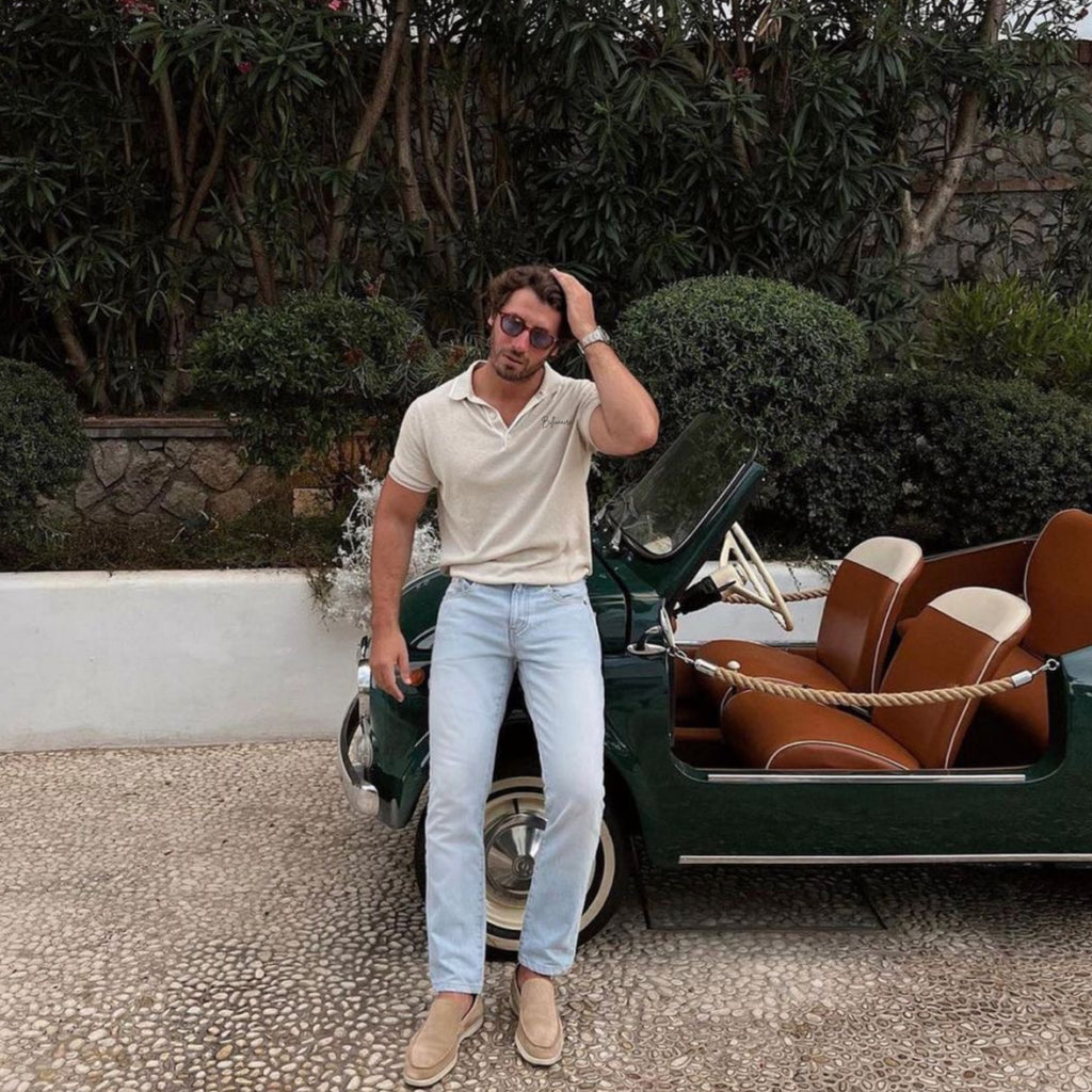 BillionaireZ Heritage Polo- Off White