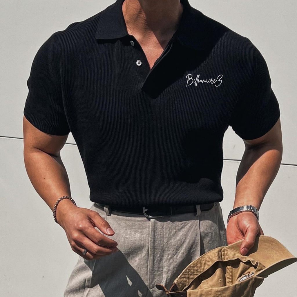 BillionaireZ Heritage Polo- Black