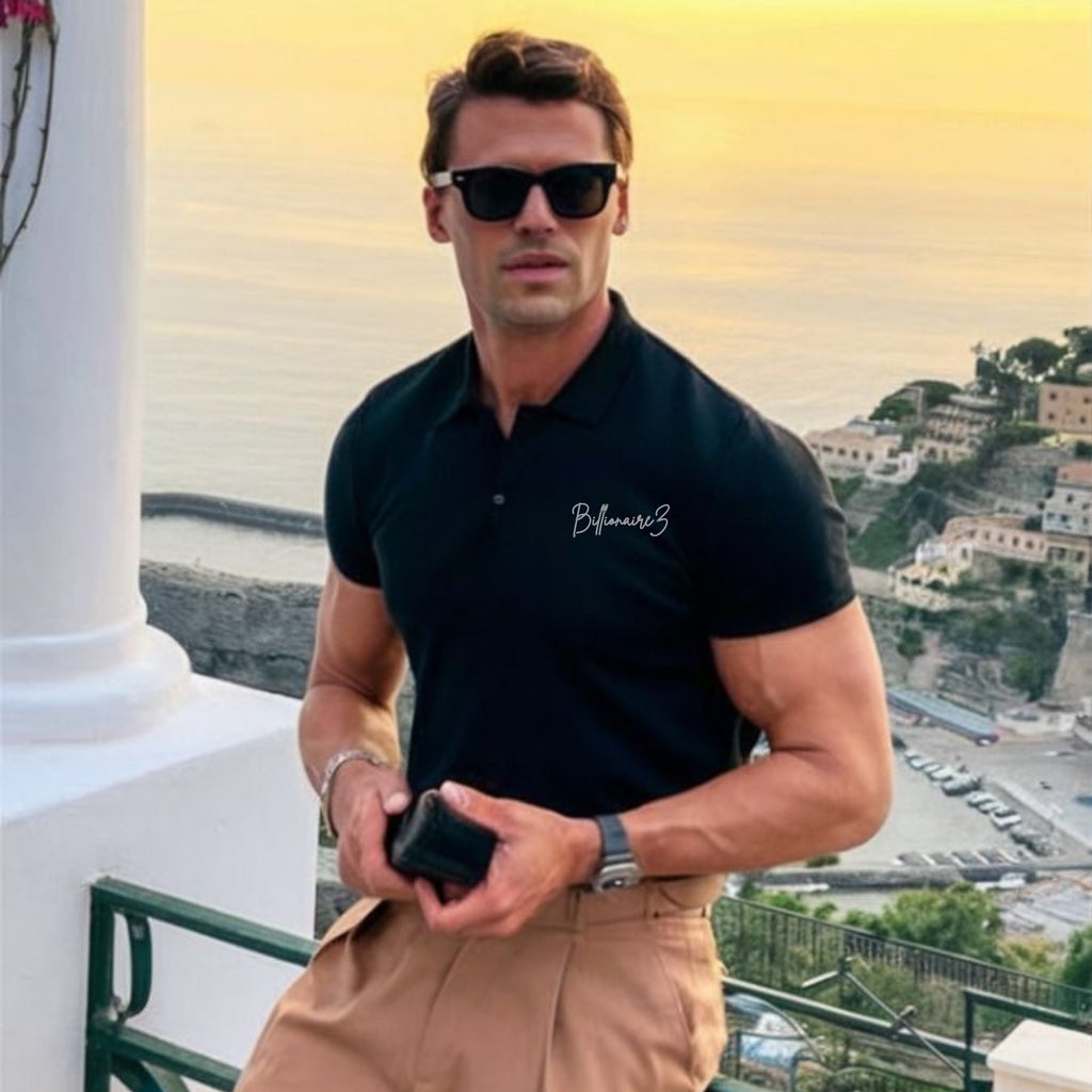 BillionaireZ Heritage Polo- Black