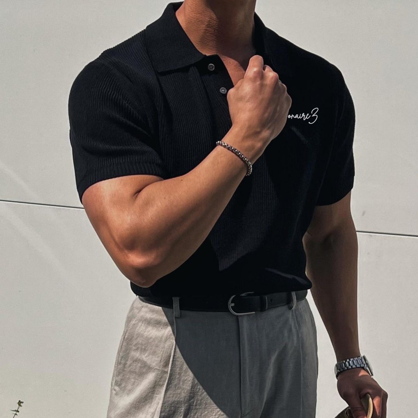 BillionaireZ Heritage Polo- Black