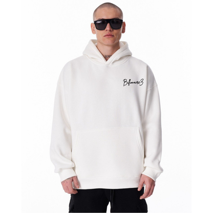 BillionaireZ Eagle Hunt Hoodie – White Edition