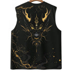 Golden Inferno Dragon Sleeveless Tank