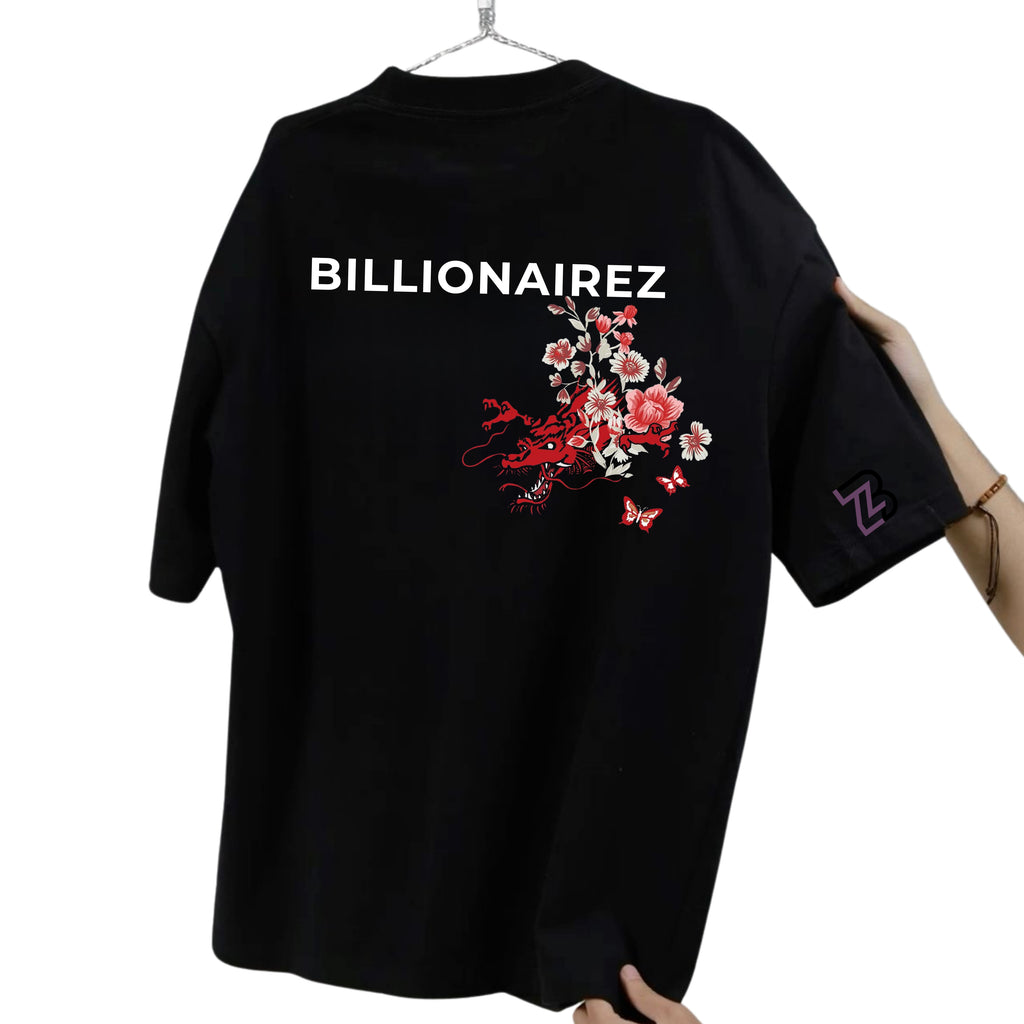 Scarlet Dragon Bloom Tee