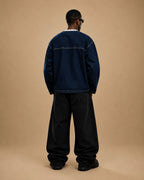 BillionaireZ Denim Flared Signature Tee