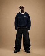 BillionaireZ Denim Flared Signature Tee
