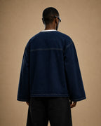BillionaireZ Denim Flared Signature Tee