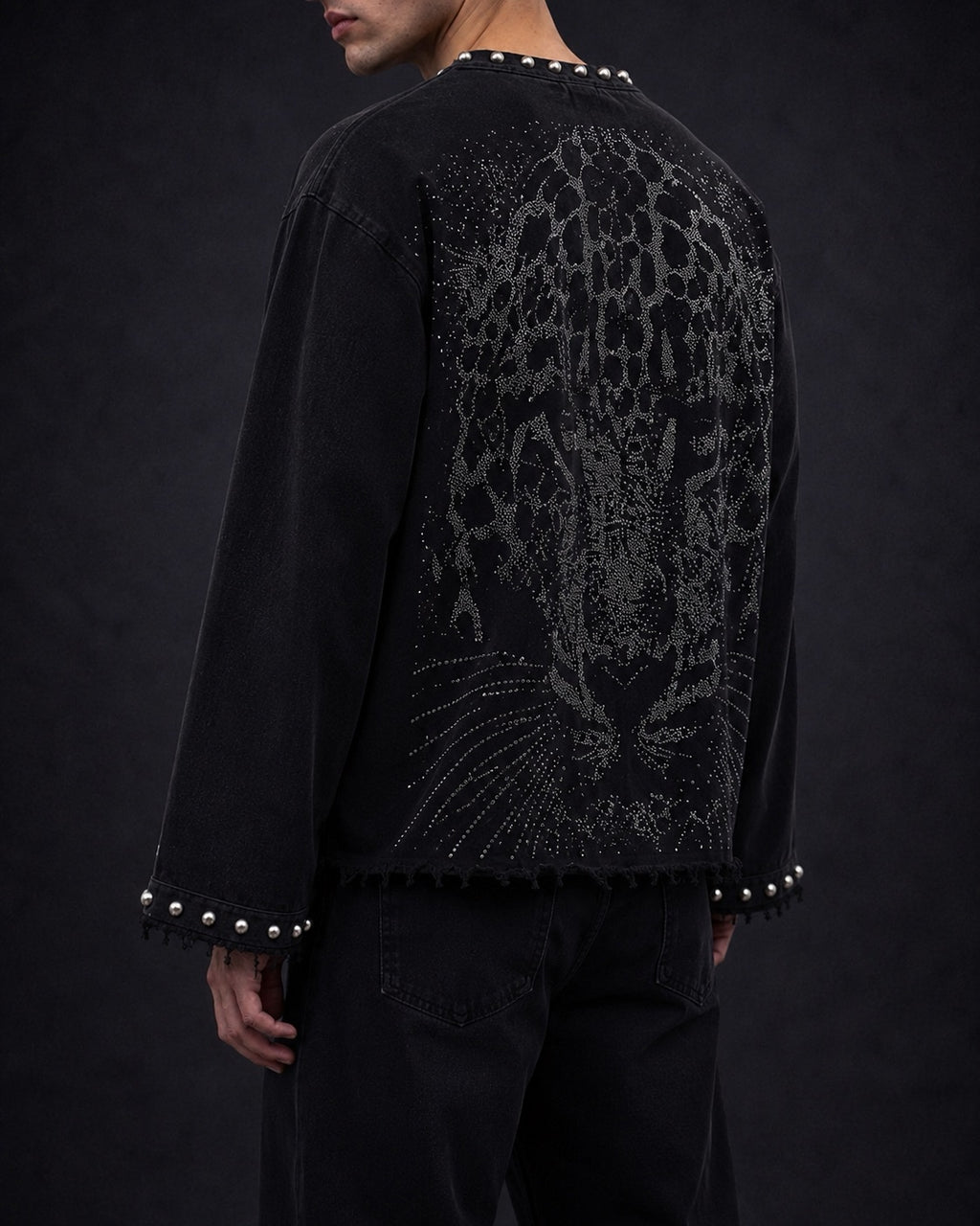 Shadow Stare Studded Flared Tee