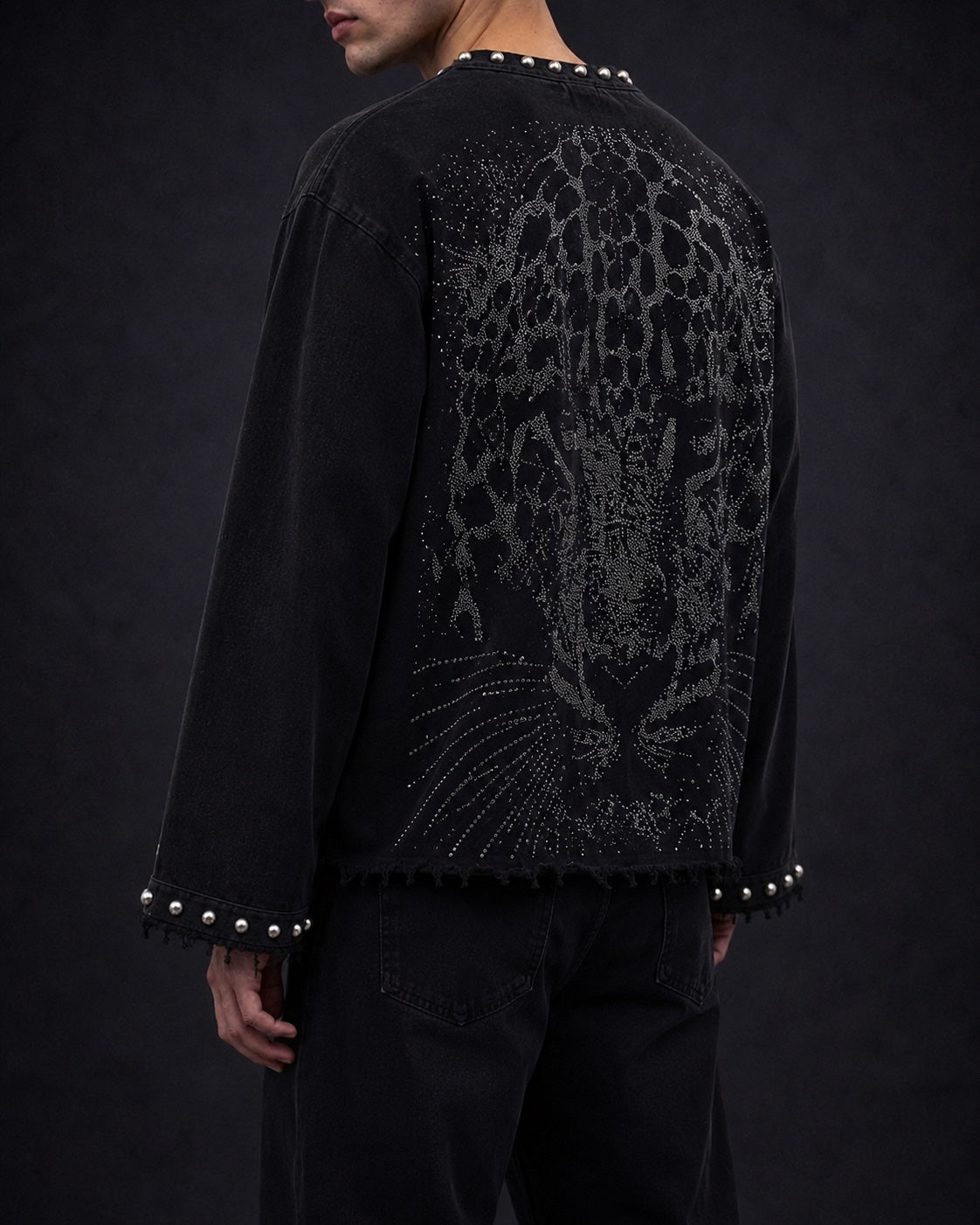 Shadow Stare Studded Flared Tee
