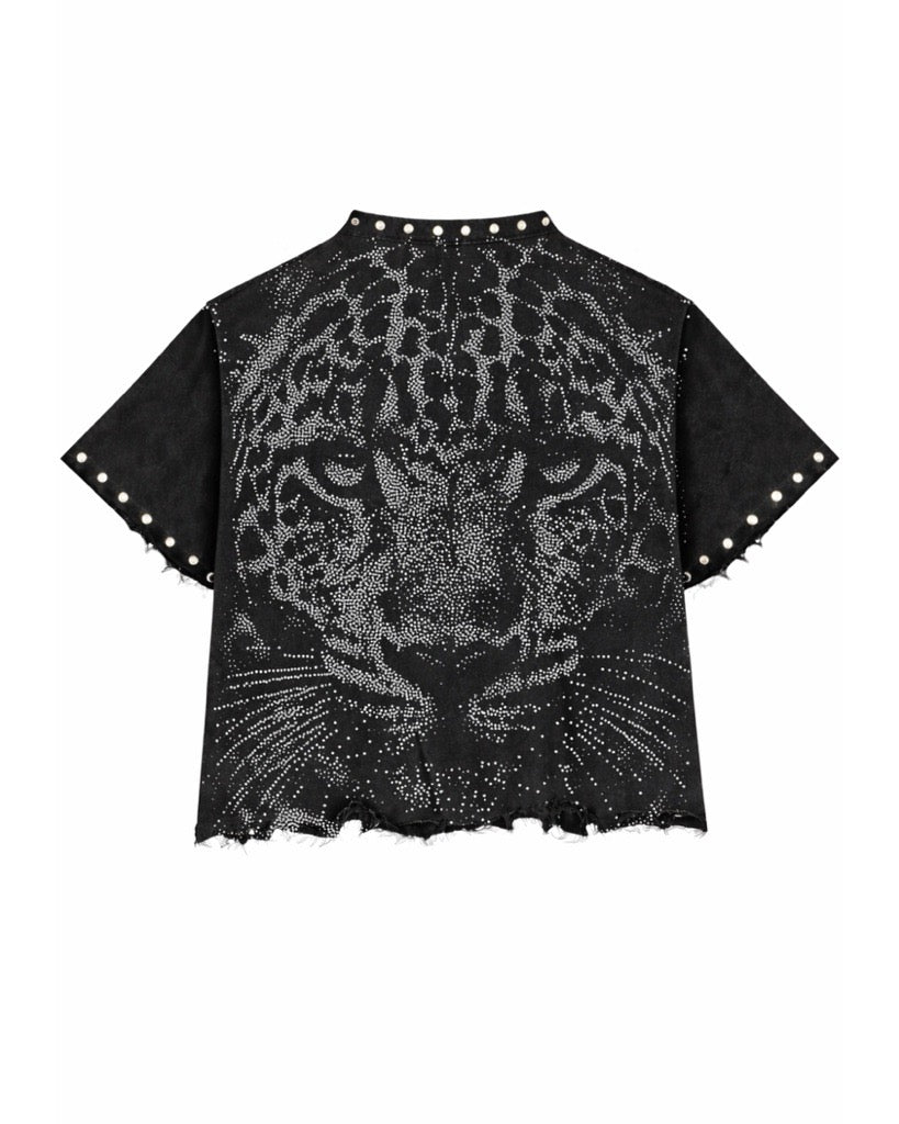 Shadow Stare Studded Tee