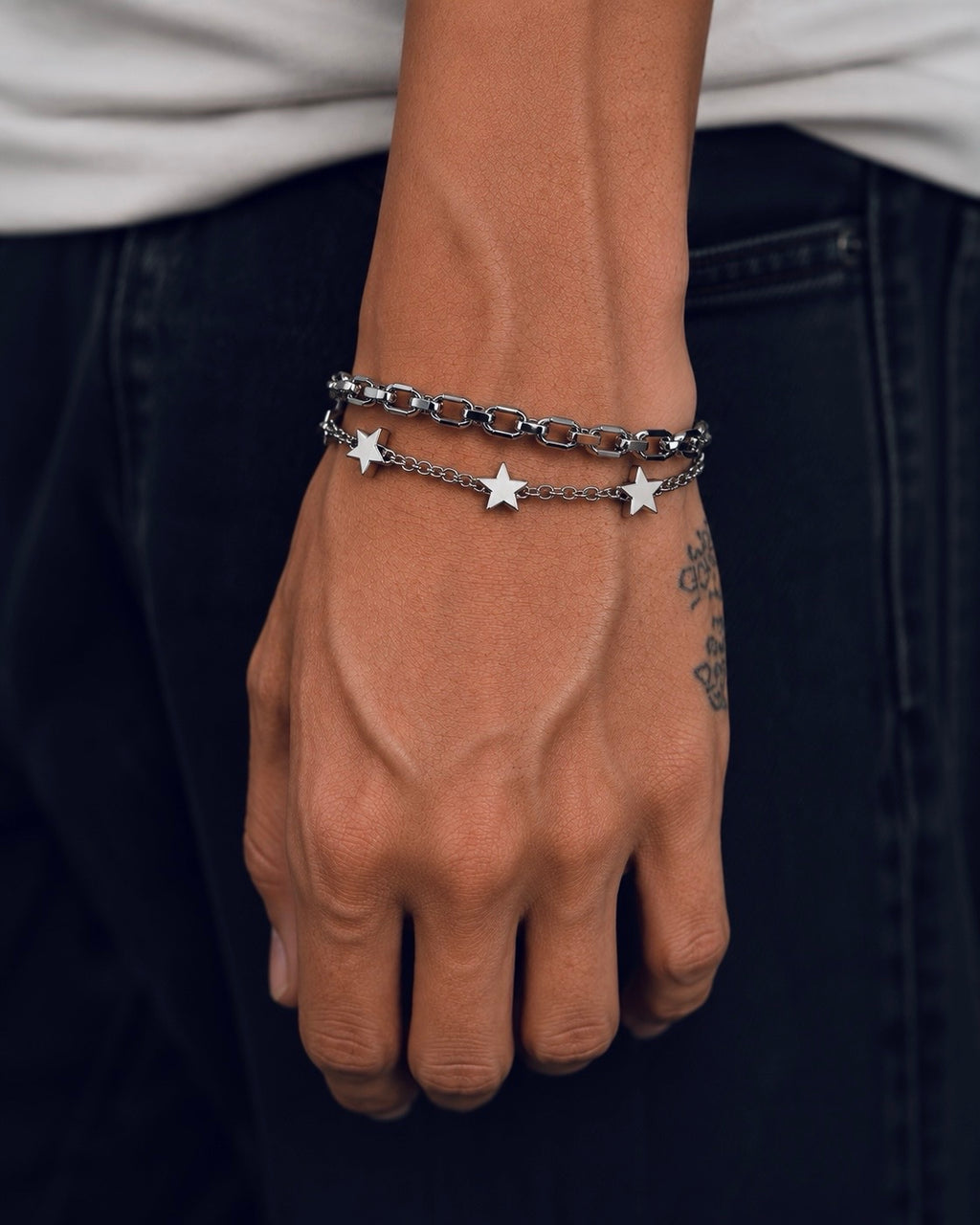 Stellar Link 925 Silver Bracelet