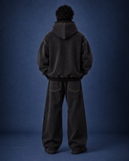 BillionaireZ Shadowfade Denim Hoodie