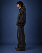 BillionaireZ Shadowfade Denim Hoodie
