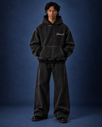 BillionaireZ Shadowfade Denim Hoodie