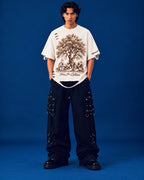 BillionaireZ Roots of Culture Distressed Tee