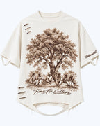 BillionaireZ Roots of Culture Distressed Tee