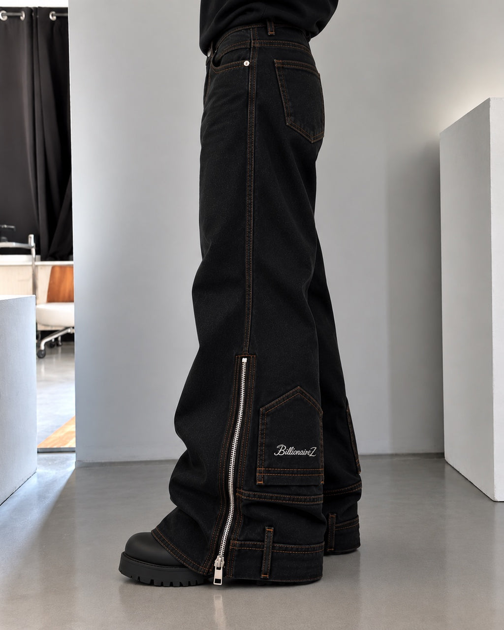 BillionaireZ Reverse Theory Denim Jeans