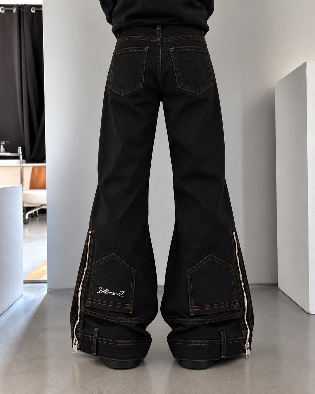 BillionaireZ Reverse Theory Denim Jeans