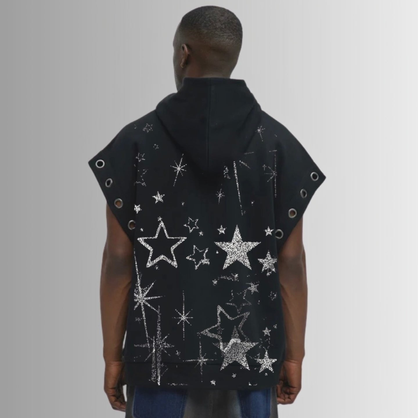 BillionaireZ Celestial Sleeveless Hoodie